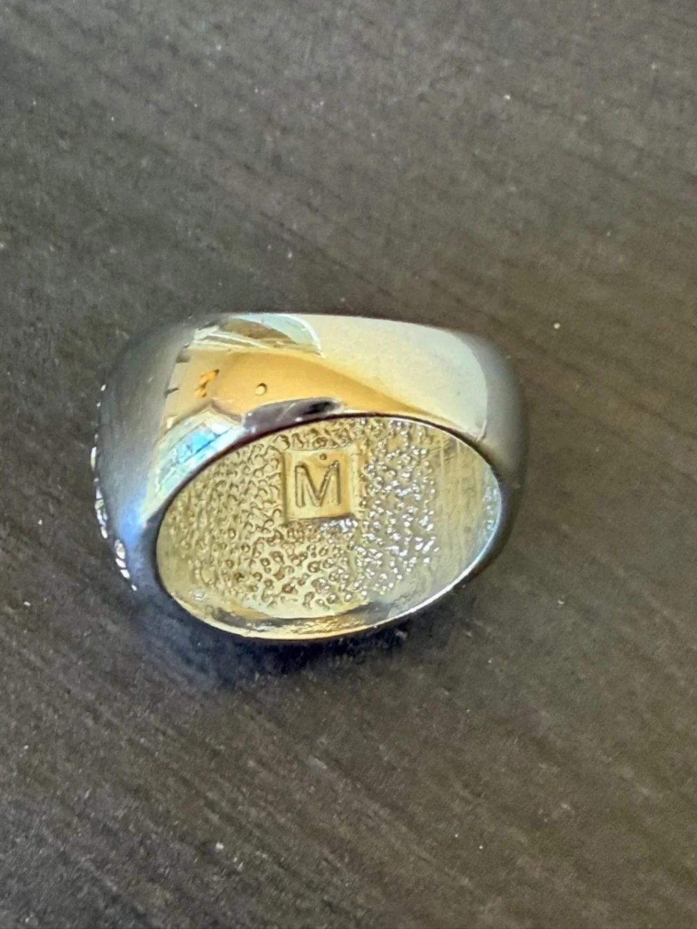 Bold Dome Clear Stone Pave Statement Ring in Silver-Tone